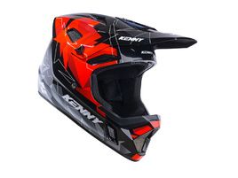 Kenny Casque Decade Graphic Smash Red 2025