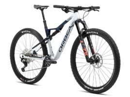 Orbea VTT OIZ M30 - Halo Silver / Blue Carbon View 2024