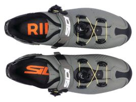 Sidi Chaussures VTT DRAKO 2S SRS - Gris Military/Jaune 2025