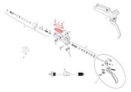 Sram Kit Membrane pour levier Guide R/RS/RSC et DB5