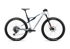 Orbea VTT OIZ M21 - Halo Silver-Blue Carbon View 2024