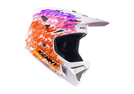 Kenny Casque Decade Graphic Lunis White 2025