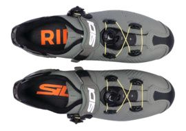 Sidi Chaussures VTT DRAKO 2S SRS - Gris Military/Jaune 2025