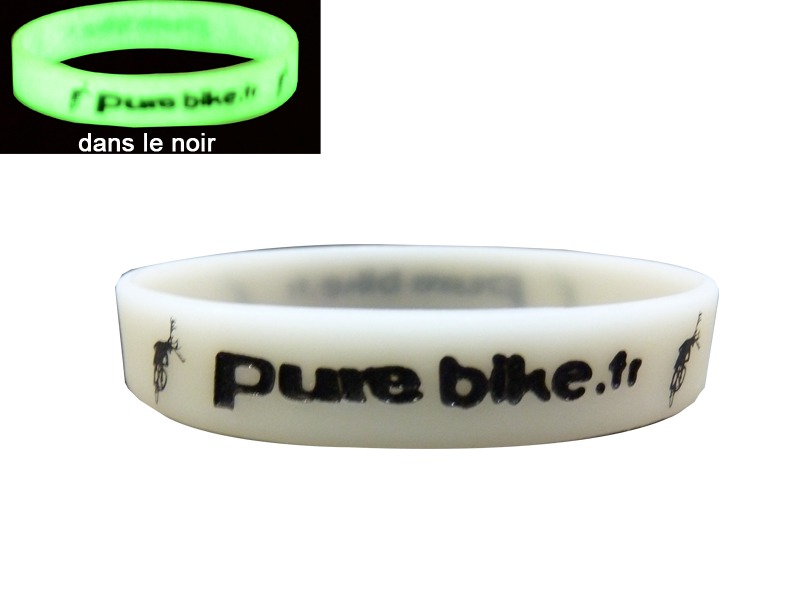 Purebike Pure bracelet Phosphorescent - Goodies - Materiel Velo,  Accessoires VTT Equipement Vélo - Purebike