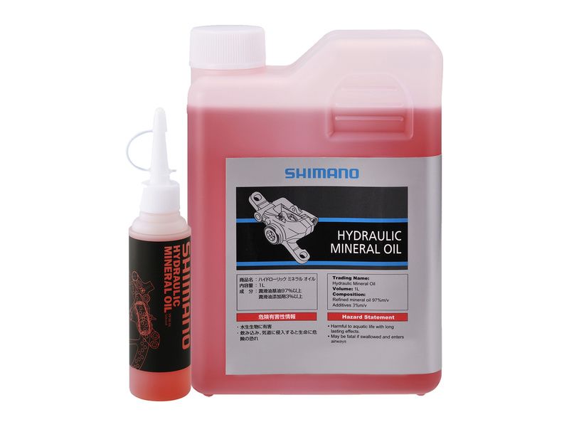 Huile minérale ELVEDES Red 100ml pour freinage SHIMANO